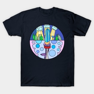 Mermaid at Bar T-Shirt